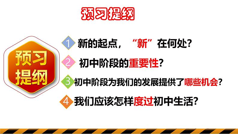 初中道德与法治新人教版七年级上册第一单元1.1 奏响中学序曲教学课件(2024秋)02