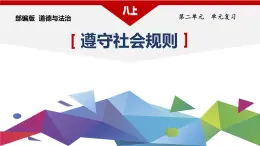 第二单元  遵守社会规则（复习课件）-八年级道德与法治上册同步高效课堂（统编版）