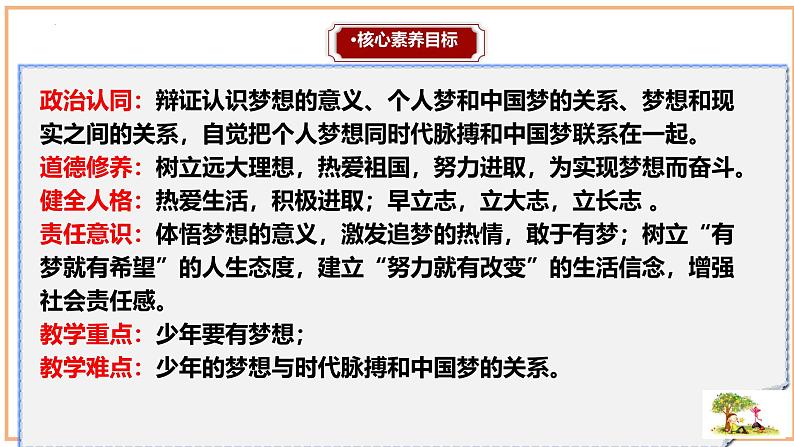 3.1 做有梦想的少年 课件-2024-2025学年道德与法治七年级上册 统编版2024第2页