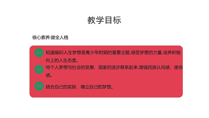 3.1 做有梦想的少年 课件-2024-2025学年道德与法治七年级上册 统编版2024第2页