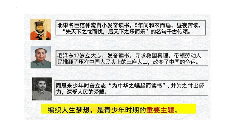 3.1 做有梦想的少年 课件-2024-2025学年道德与法治七年级上册 统编版2024第6页