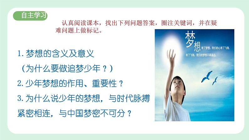 3.1 做有梦想的少年 课件-2024-2025学年道德与法治七年级上册 统编版第4页