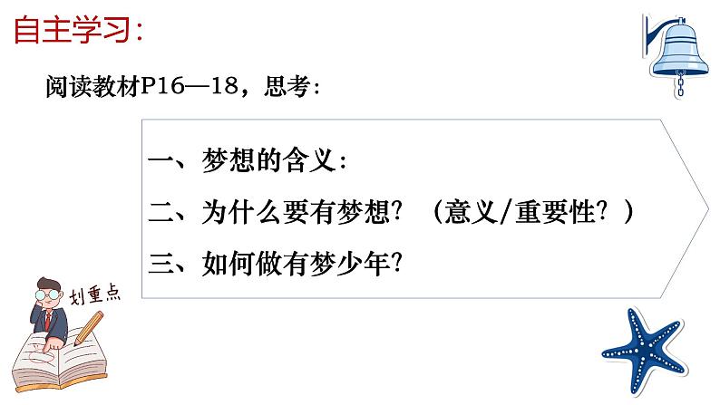 3.1 做有梦想的少年 课件-2024-2025学年统编版道德与法治七年级上册04
