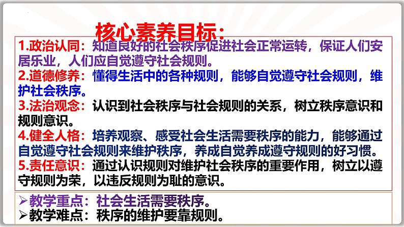 3.1 维护秩序 课件-2024-2025学年统编版道德与法 治八年级上册第3页
