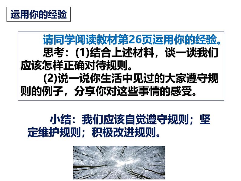 3.2 遵守规则 课件-2024-2025学年统 编版道德与法治八年级上册04