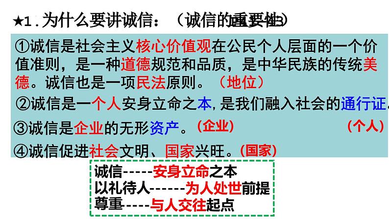 4.3 诚实守信 课件 2024-2025学年八年级道德与法治上册 (统编版)第7页