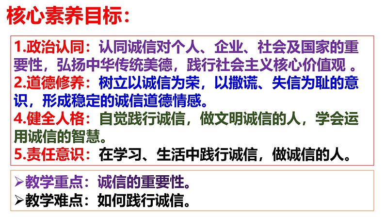 4.3 诚实守信 课件-2024-2025学年统编版道德与法治八年级上册第3页