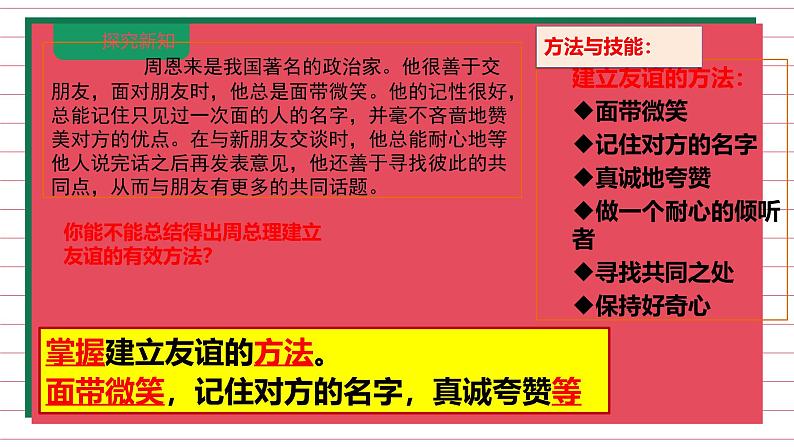 6.2 交友的智慧 课件-2024-2025学年统编版道德与法治七年级上册05