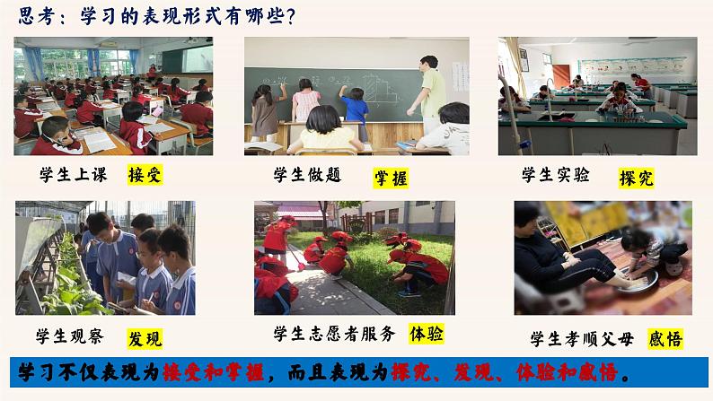 统编版道德与法治七年级上册3.2《学习成就梦想》教学课件第8页