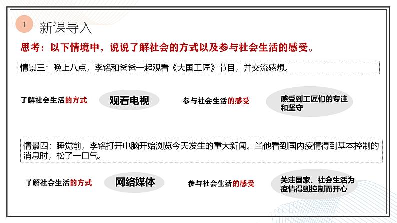 部编版(五四制)道德与法治八年级上册1.1我与社会课件04