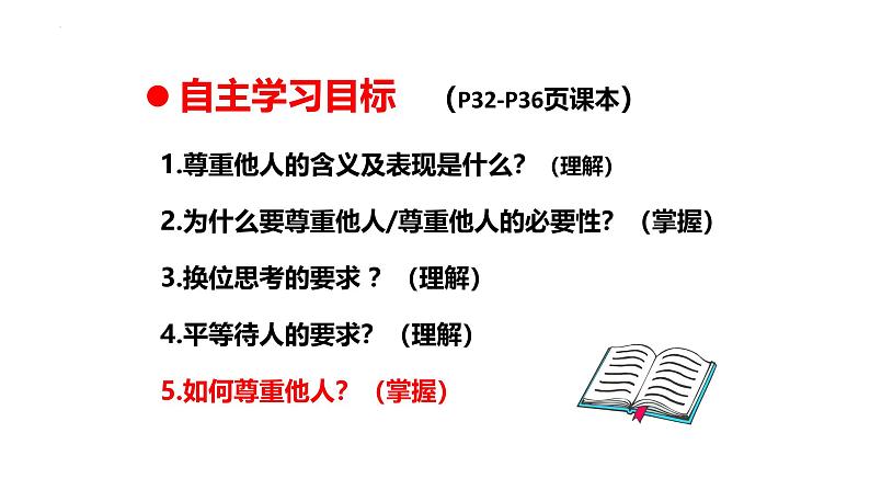 4.1 尊重他人 课件-2024-2025学年统编版道德与法治八年级上册(2)第3页