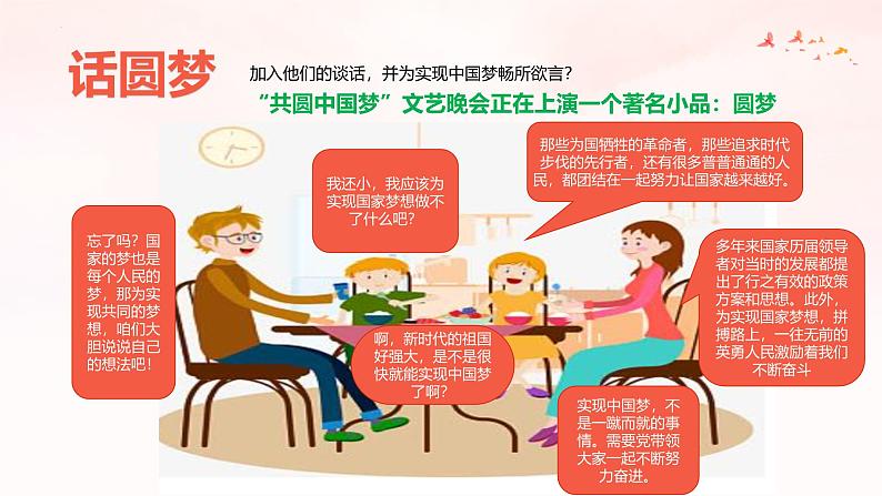 8.2 共圆中国梦 同步课件-2024-2025学年统编版道德与法治九年级上册第7页