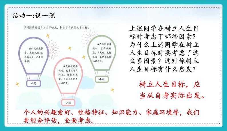 11.2 树立正确的人生目标 (同步课件)-2024-2025学年统编版道德与法治七年级上册05