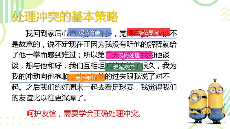 6.2 交友的智慧 2024-2025学年部编版道德与法治七年级上册课件第7页