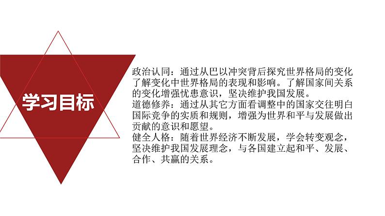 部编人教版初中道德与法治九年级下册9.1.2复杂多变的关系(课件)03
