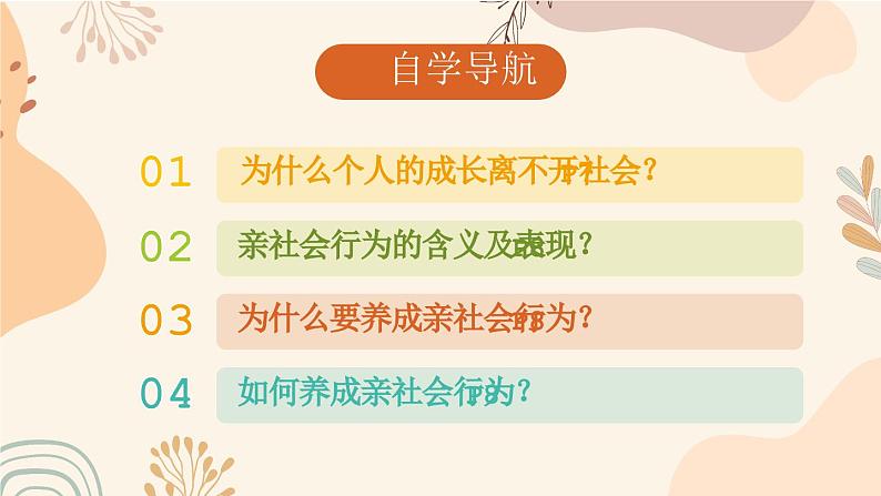 1.2在社会中成长 同步课件 -2024-2025学年统编版道德与法治八年级上册第4页