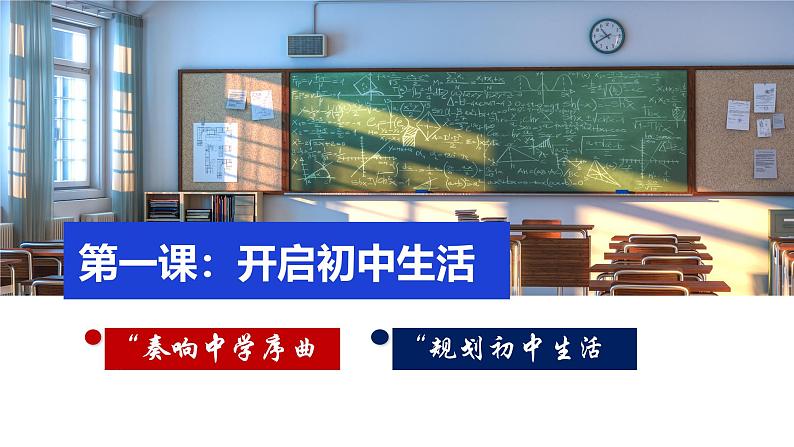 (人教版2024)七年级道德与法治上册同步第一课 开启初中生活(课件)第2页