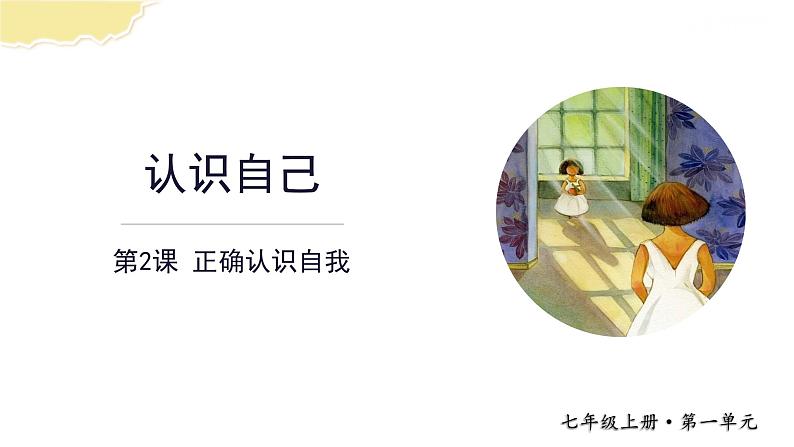 初中道德与法治人教版七年级上册 认识自己 课件第1页