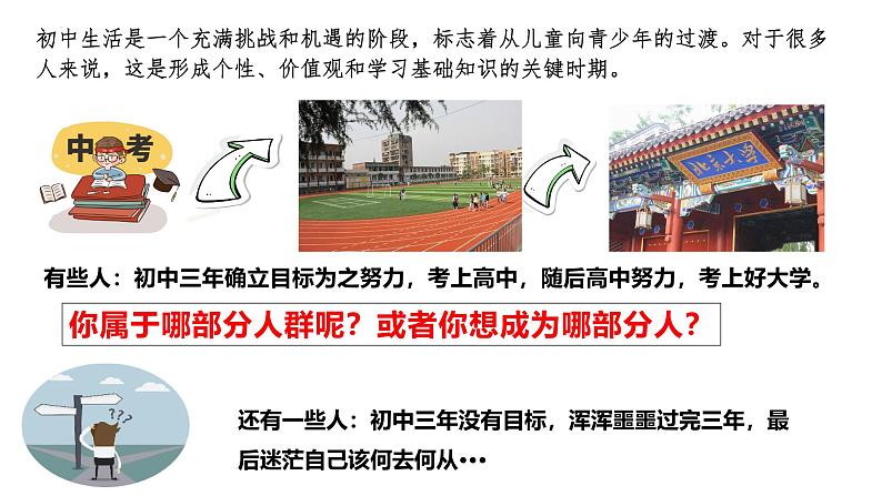2024年秋初中道德与法治七年级上册同步课件:1.2 规划初中生活08