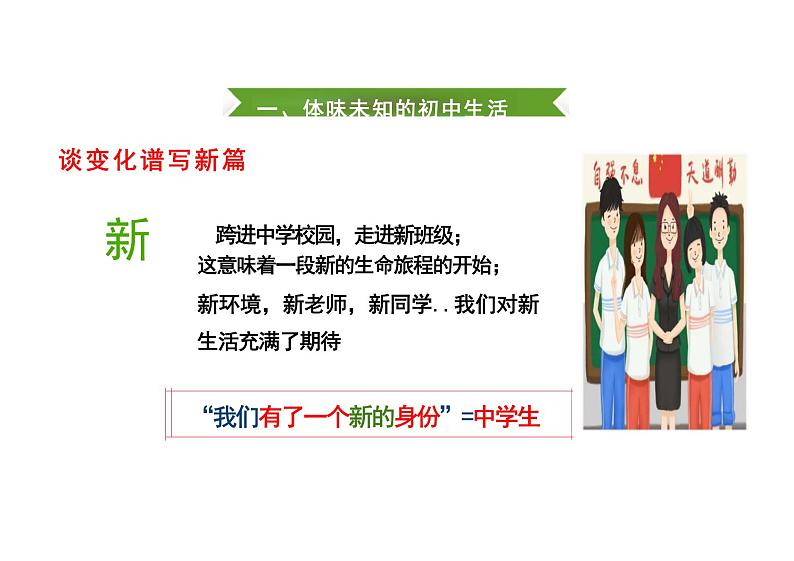 1.1 奏响中学序曲 课件---2024-2025学年七年级道德与法治上册 (统编版2024)第3页