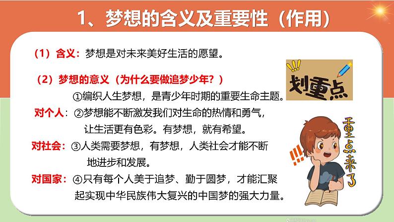 3.1 做有梦想的少年课件-2024-2025学年七年级道德与法治上册 (统编版2024)第8页