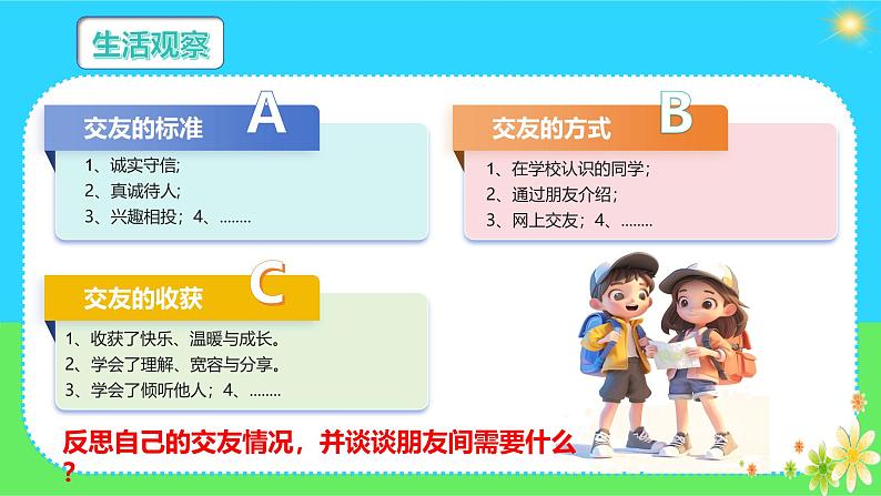 (统编版2024)七年级上册道德与法治6.2 交友的智慧 课件06