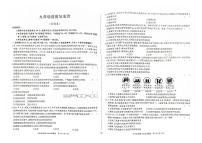 安徽省蚌埠市蚌山区2024-2025学年九年级上学期12月月考道德与法治试题