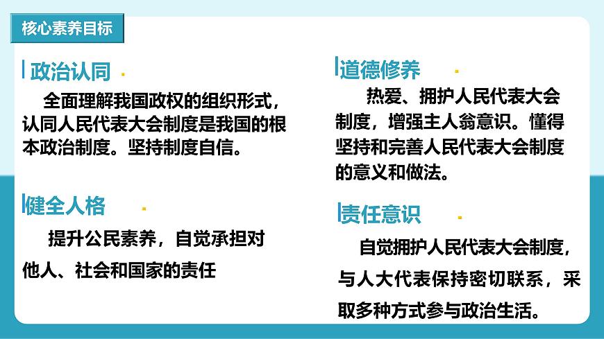 人教版八年級道德與法治下冊5.1根本政治制度   最新課件第3頁
