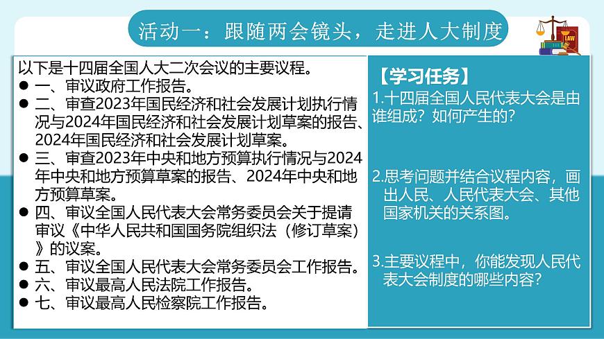人教版八年級道德與法治下冊5.1根本政治制度   最新課件第7頁