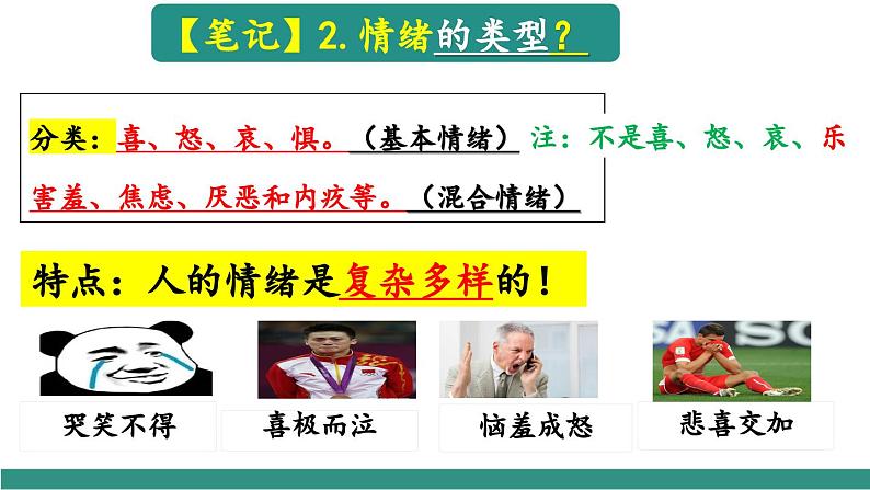 2.1揭开情绪的面纱(教学课件)第8页