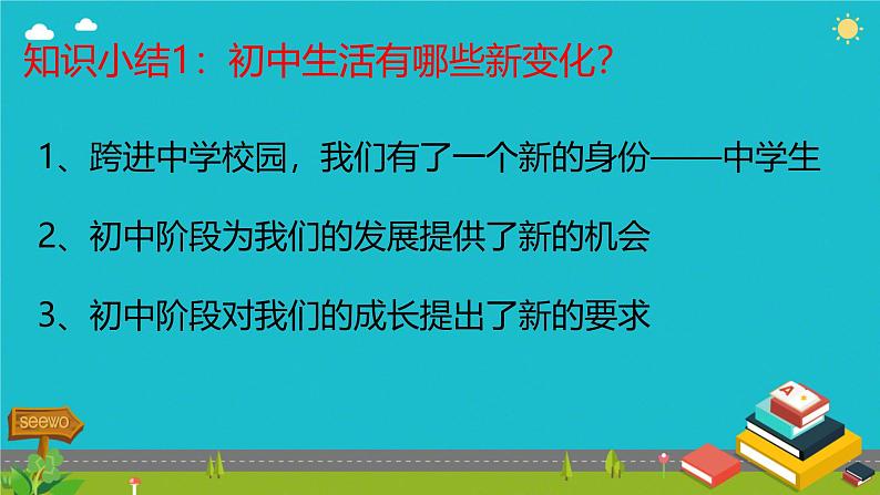 初中 政治 (道德与法治) 人教版(2024) 七年级上册(2024)奏响中学序曲 课件第6页