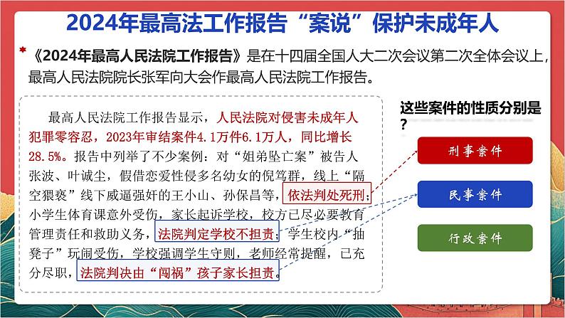 【核心素养】人教部编版道法八下6.5《国家司法机关》课件第8页