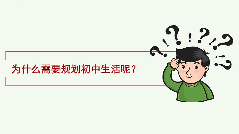 初中 政治 (道德与法治) 人教版(2024) 七年级上册(2024)规划初中生活 课件第4页