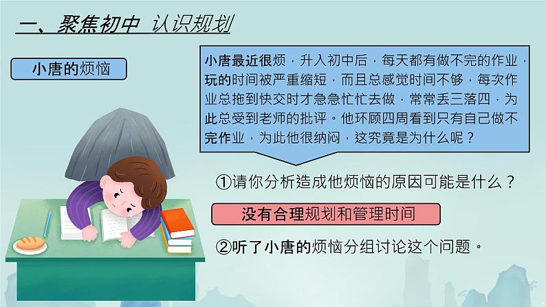 初中 政治 (道德与法治) 人教版(2024) 七年级上册(2024)规划初中生活 课件第4页