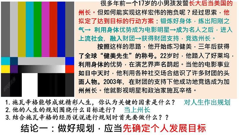 初中 政治 (道德与法治) 人教版(2024) 七年级上册(2024)规划初中生活 课件第6页