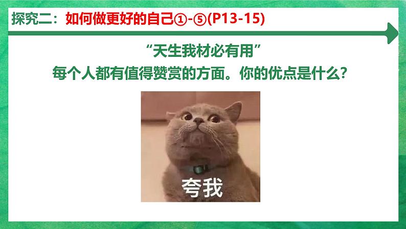 初中 政治 (道德与法治) 人教版(2024) 七年级上册(2024) 做更好的自己 课件第5页