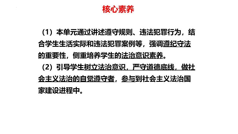专题10 遵守社会规则--中考道德与法治一轮复习全考点精讲课件(部编版)第4页