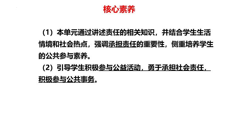 专题11 勇担社会责任--中考道德与法治一轮复习全考点精讲课件(部编版)第5页