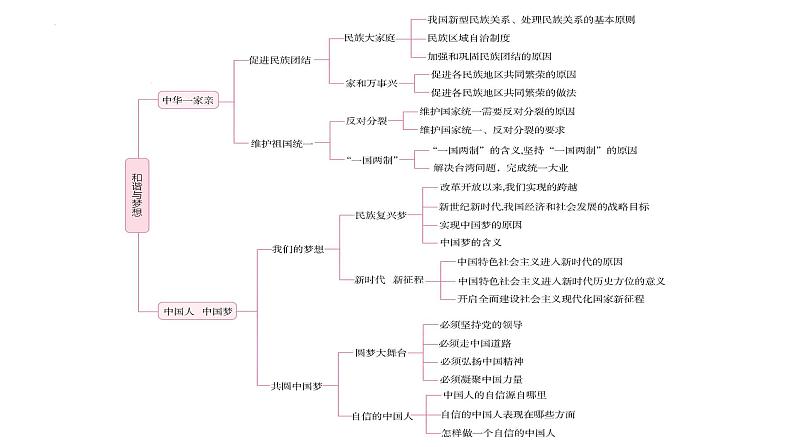 专题16 和谐与梦想--中考道德与法治一轮复习全考点精讲课件(部编版)第7页