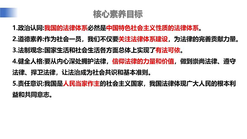 【公开课】人教版(2025)道德与法治七年级下册4.9.1《日益完善的法律体系》课件第3页