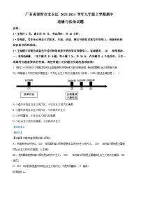 广东省深圳市宝安区2023-2024学年九年级上学期期中道德与法治试题（含答案）
