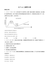 初中政治 (道德與法治)人教版（2024）七年級(jí)下冊(cè)（2024）人要有自信精品課時(shí)練習(xí)