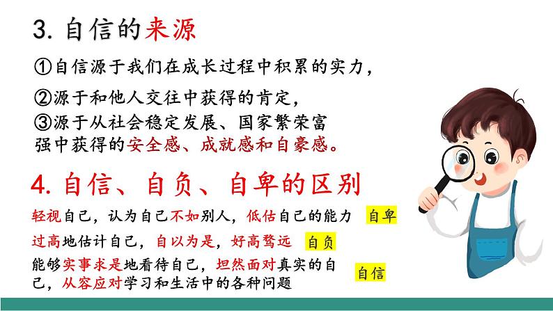 4.2做自信的人(教学课件)第3页