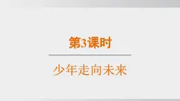 九年级道德与法治下册课件《少年走向未来》