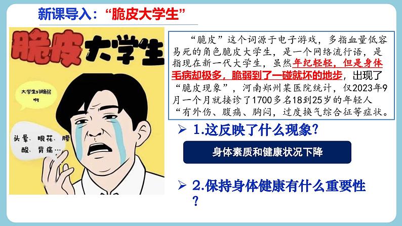 第十课 保持身心健康(教学课件)第4页