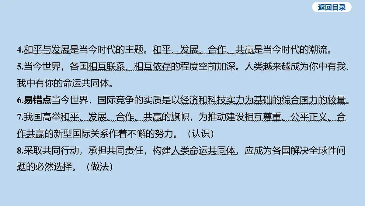 09-九年级下册-第一单元 我们共同的世界课件-2025年中考道德与法治一轮复习第8页