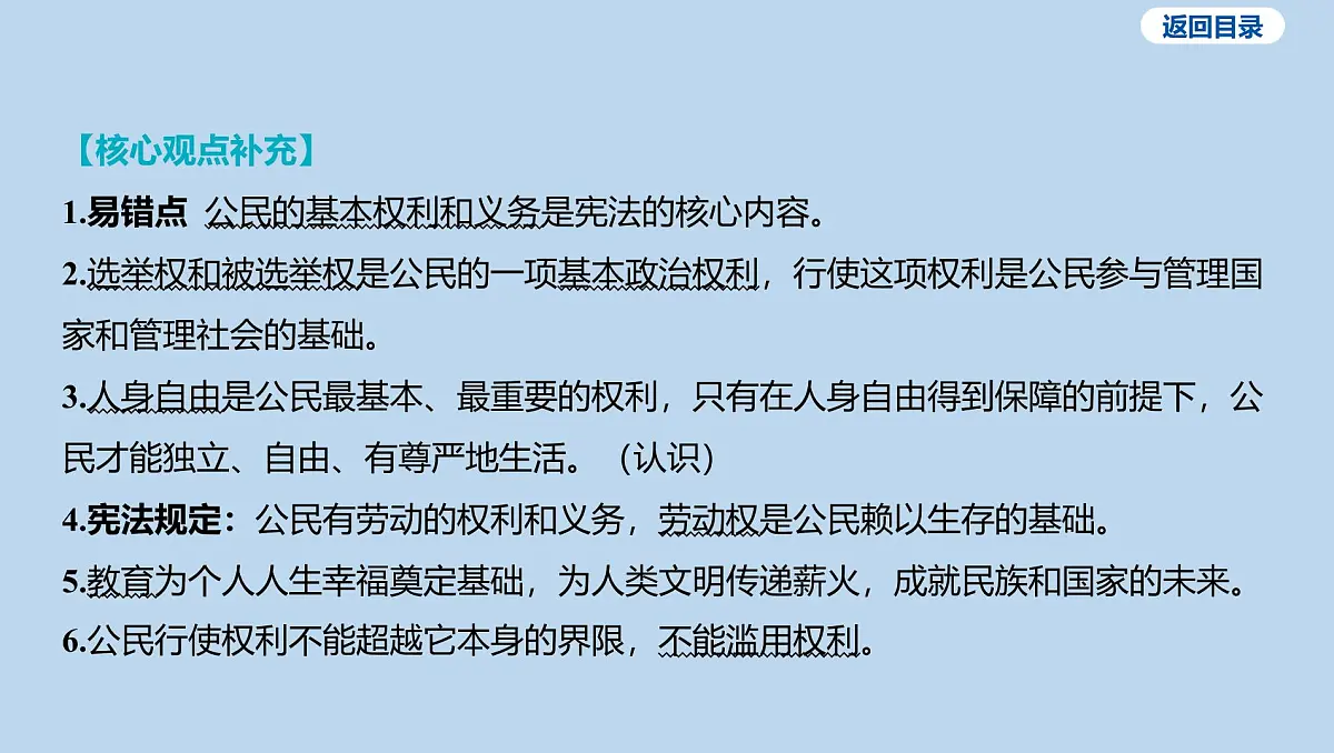 18-八年级下册-第二单元 理解权利义务课件-2025年中考道德与法治一轮复习第4页