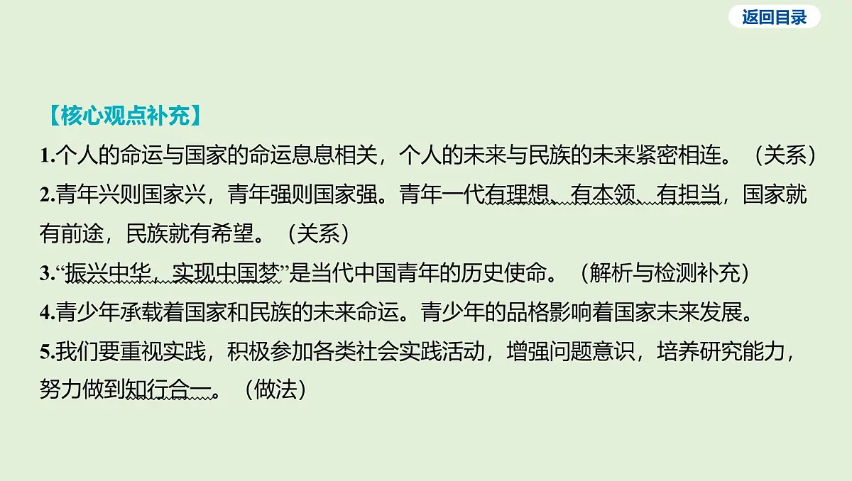2025年中考道德与法治-九年级下册-第三单元 走向未来的少年课件第6页