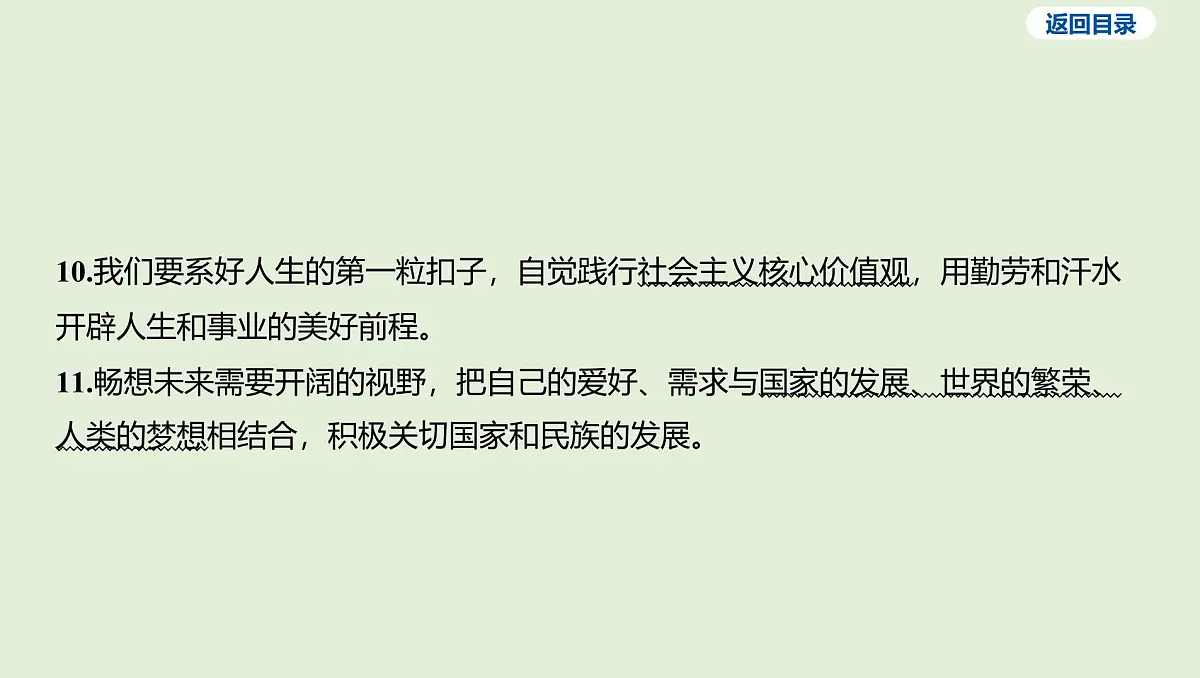 2025年中考道德与法治-九年级下册-第三单元 走向未来的少年课件第8页