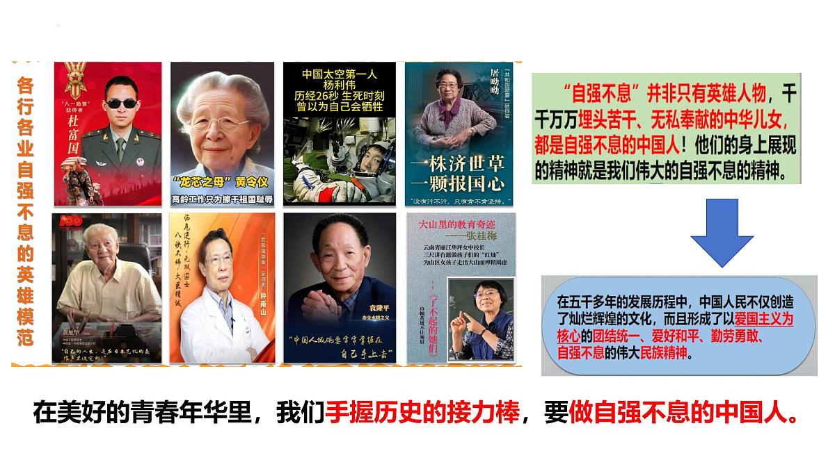 5.2做自强不息的中国人 课件-2024-2025学年统编版道德与法治七年级下册第8页